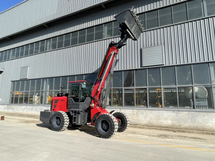 Hydraulic New Tder Chinese Manufacture Telescopic Backhoe Loader in Stock with Factory Price