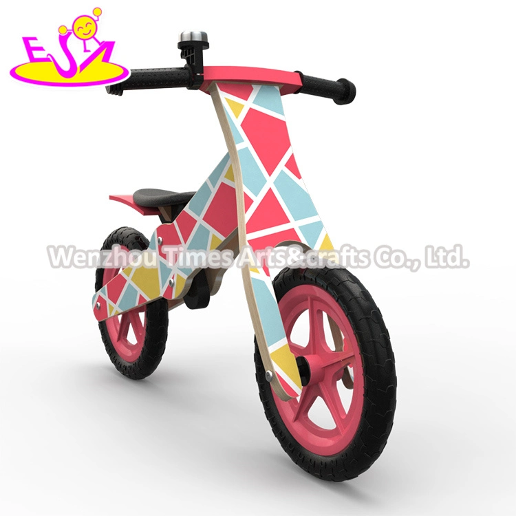 New Design Pink Girls Wooden Toy Bike for Wholesale/Supplier W16c275