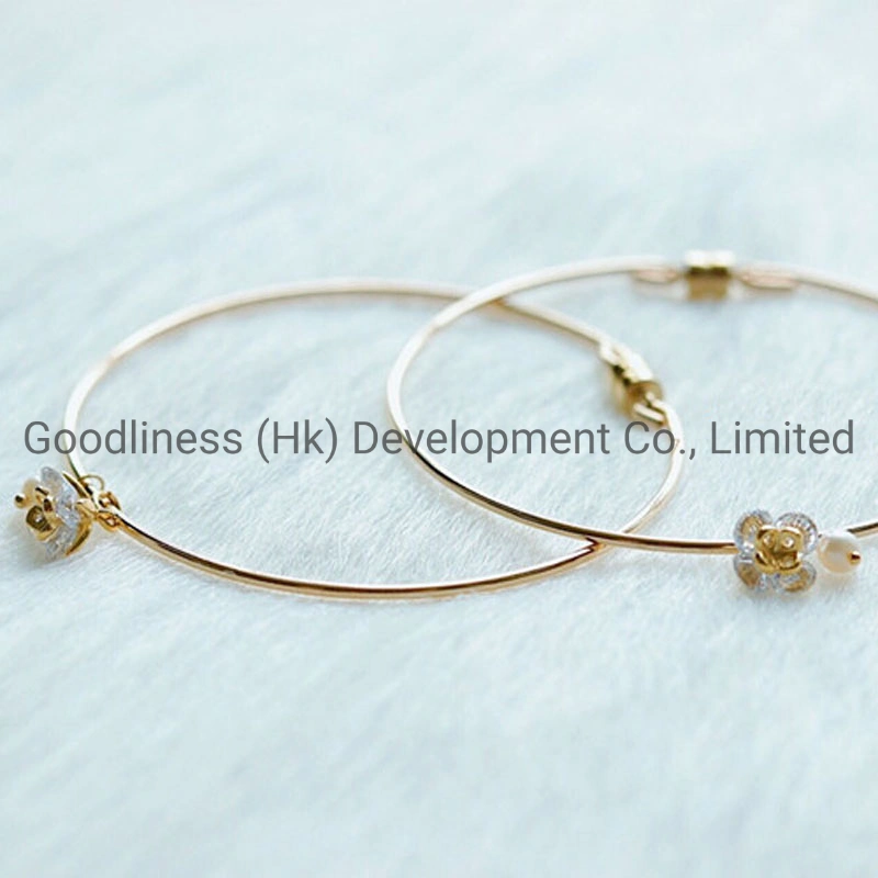 14K Gold Bracelet Women&prime; S Simple Bracelet Fashion Accessories