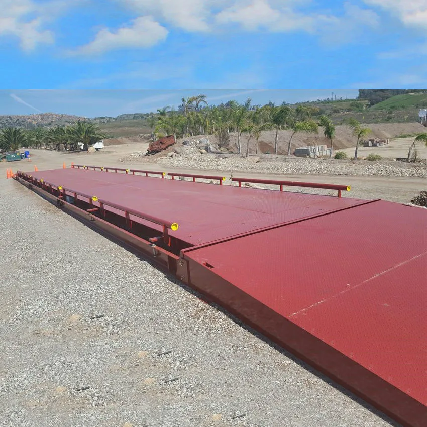 Scs 80ton Truck Scale Weigh Bridge Used for Waste Recycle Plant