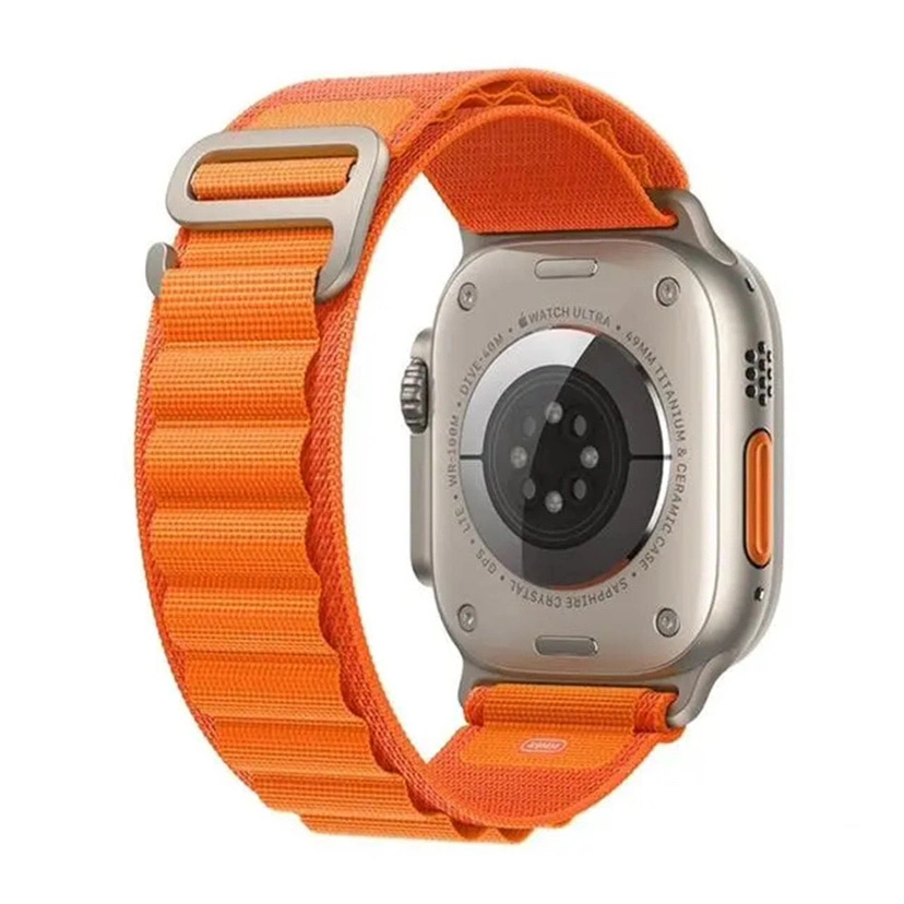 Bracelet de montre Premium Alpine Loop en nylon durable pour Apple iWatch 8 Ultra.