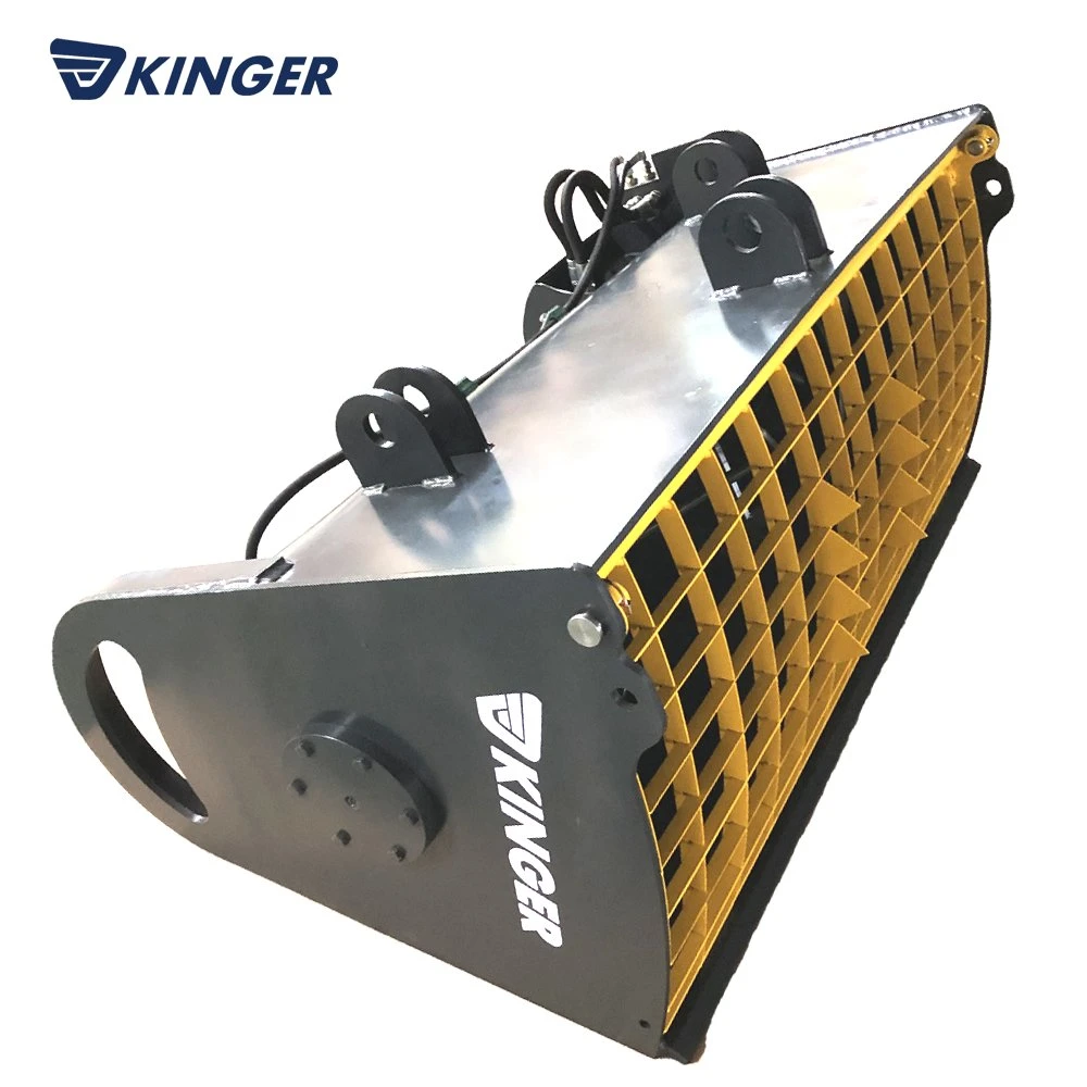 Kinger 2023 New Design Heavy Load Automatic Unloading Cement Mixer Home Use Construction Use Excavator Loader Attach