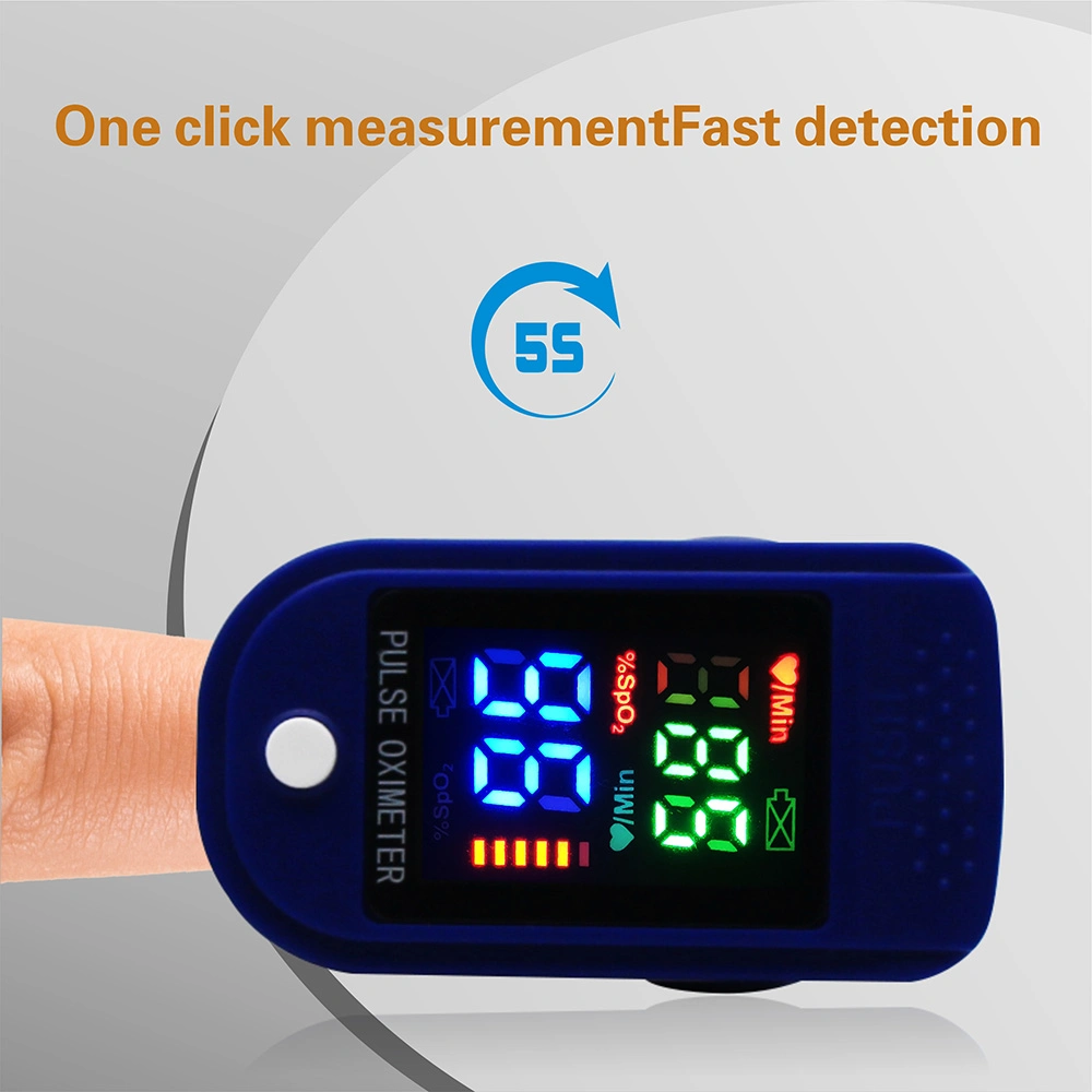 Portable Dedo Pulsioxímetro Dedo Oxímetro Clip equipos con pantalla OLED de SpO2 Monitor de Frecuencia Cardíaca Pr pulsioxímetro.