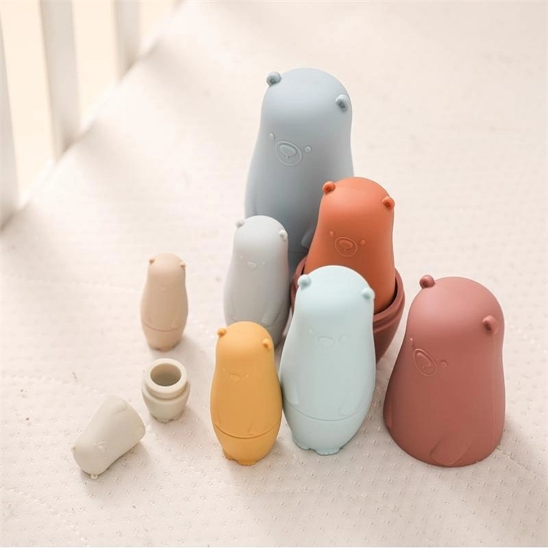 New Arrival 4 PCS Novelty Gifts Educational Nesting Doll Toys for Children