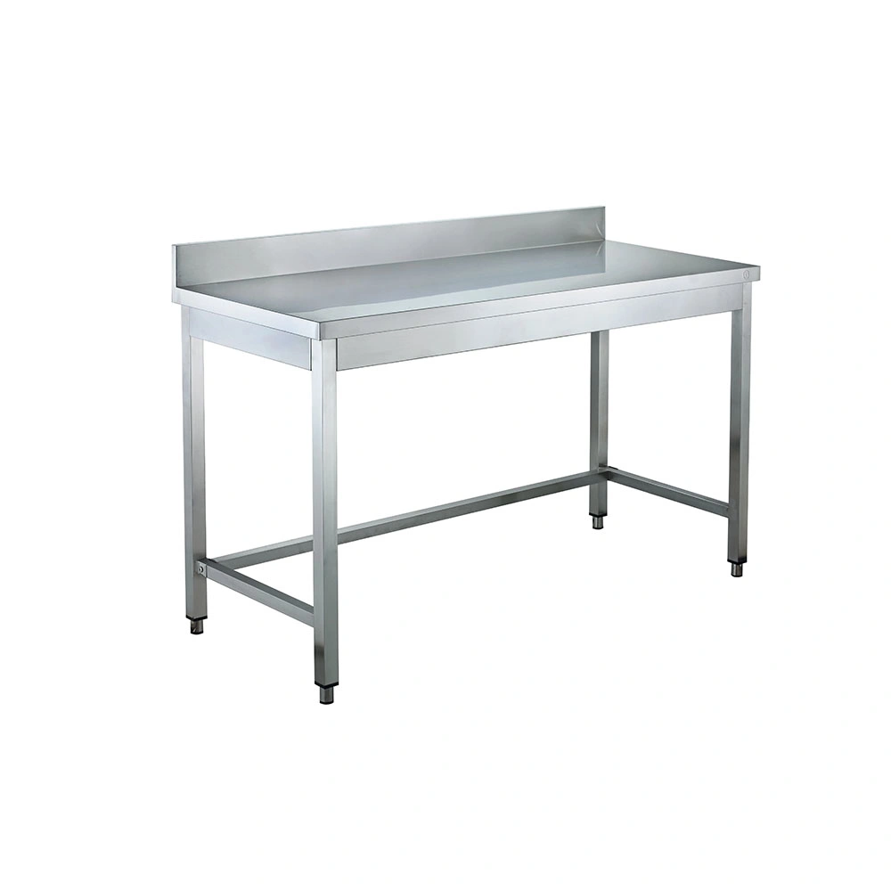 Shandong folding table  modern stainless steel foldable workbench from Guanbai as fast food equipment