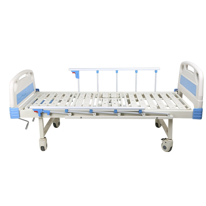 Promotion Price ABS Lifting Function Manual Beds Medical Nursing Hospital Inpatient Rest Bed