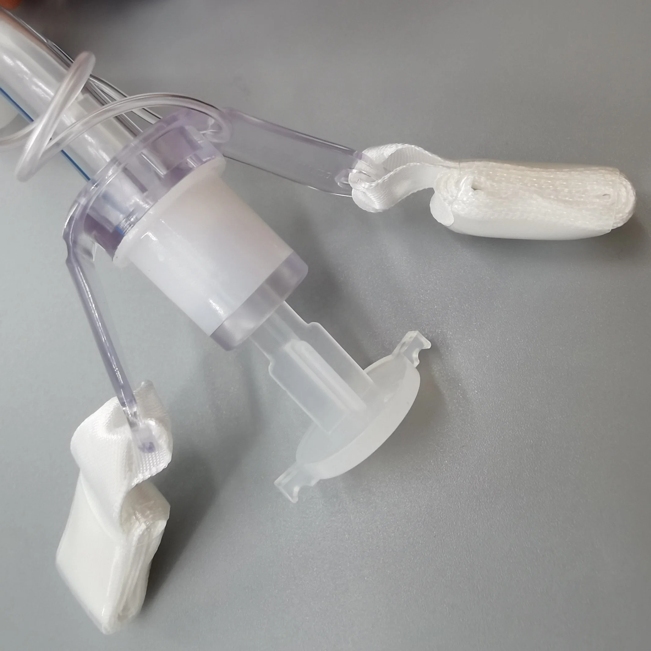 Medizinische Tracheostomie Tube Einweg Tracheostomie Tube mit Innenkanüle / Mit Bündchen