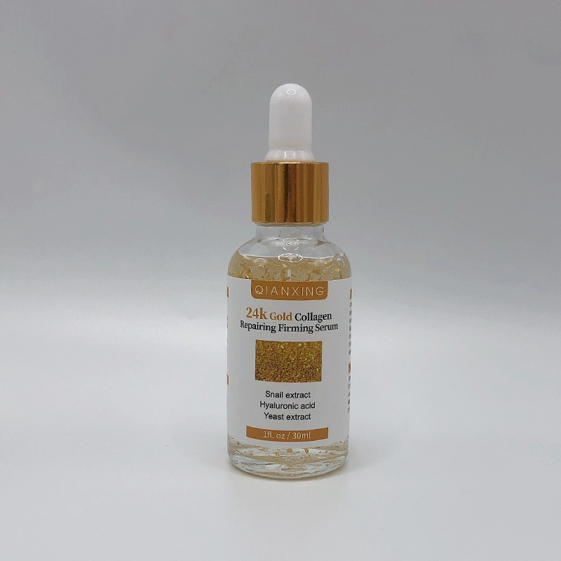 High quality/High cost performance  Natural Moisturizing Anti Aging Anti Wrinkle Facial 24K Gold Serum