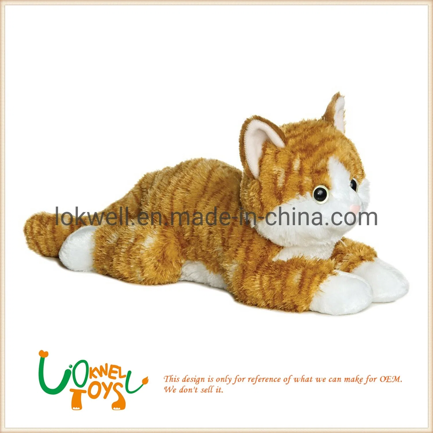Cute Plush Cat Animal Toy Stuffed Cat Doll