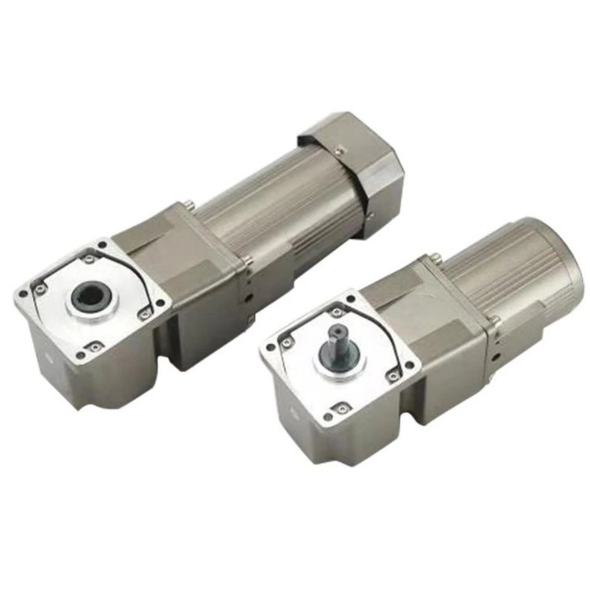 Constant Speed 90 Degrees Speed Reducer Middle Hollow Middle Solid Output Shaft AC Geared Motor