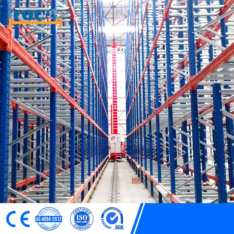 High Density Warehouse Automatic Storage System with Shelving Rack