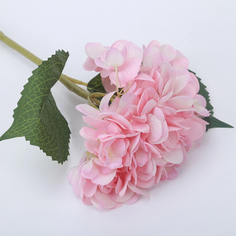 Hydrangea hermoso Bouquet Ramo de Flores Artificiales Hogar Decoración de boda