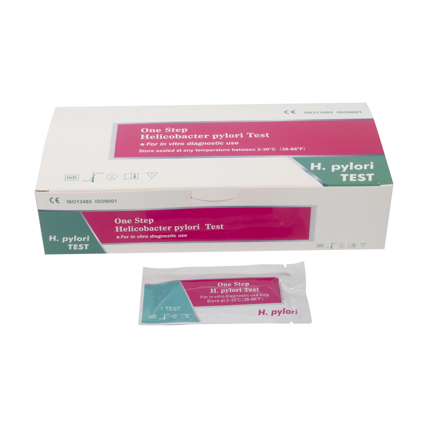 HP AG Ab Test Device H Pylori Test Strips