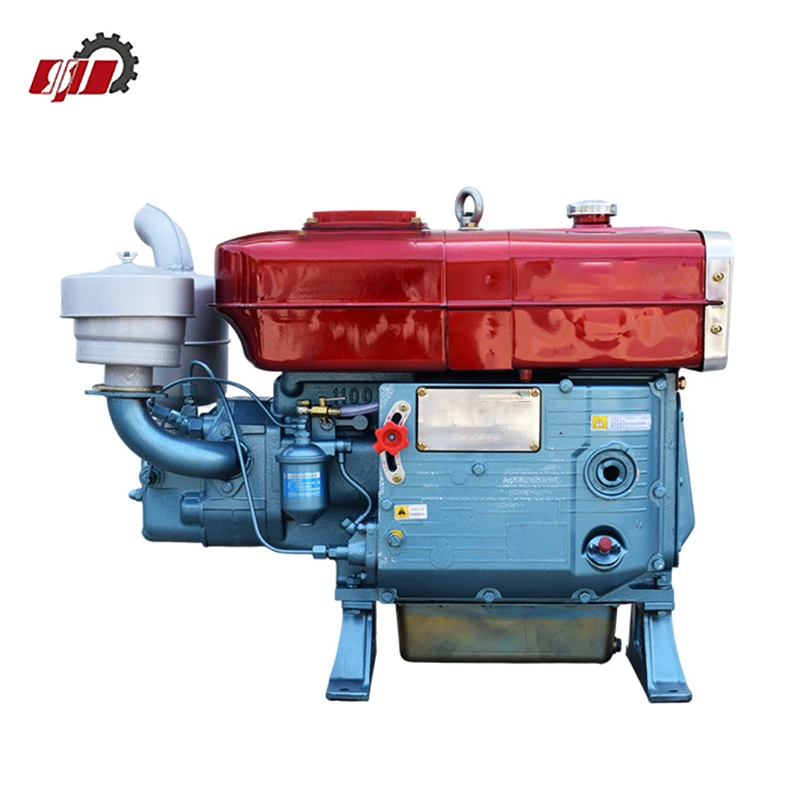 Motor diesel internacional de peso ligero de 30HP de baja velocidad, refrigerado por agua Syu