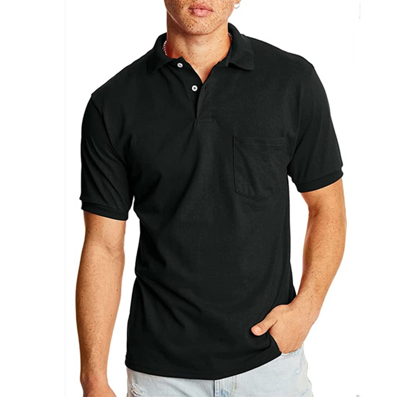 Camisas de Polo para hombres de peso pesado de tela de algodón de alta calidad 100
