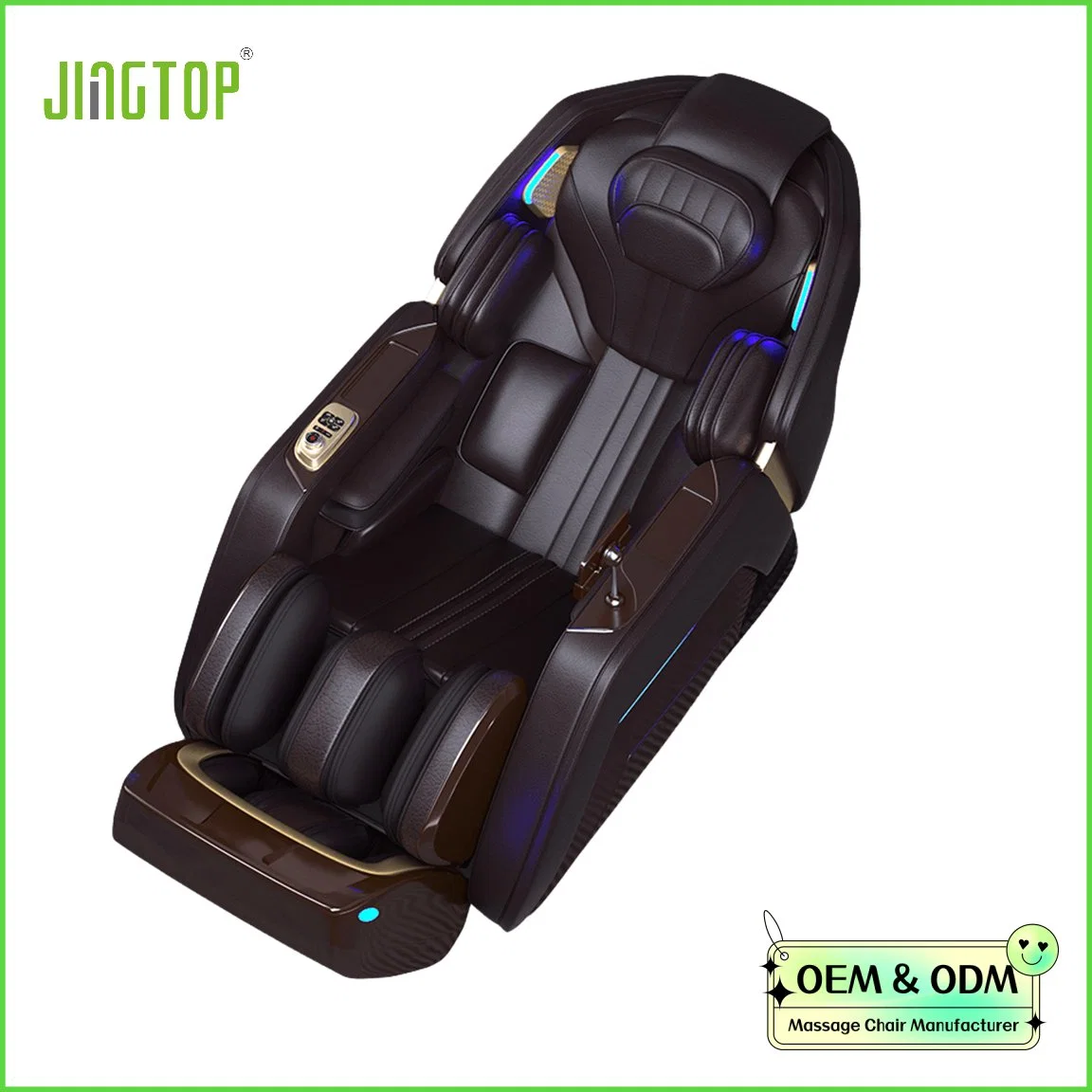 Jingtop Manufacture 3D 4D Best Price Kneading Blood Circulation Massage Chair Recliner