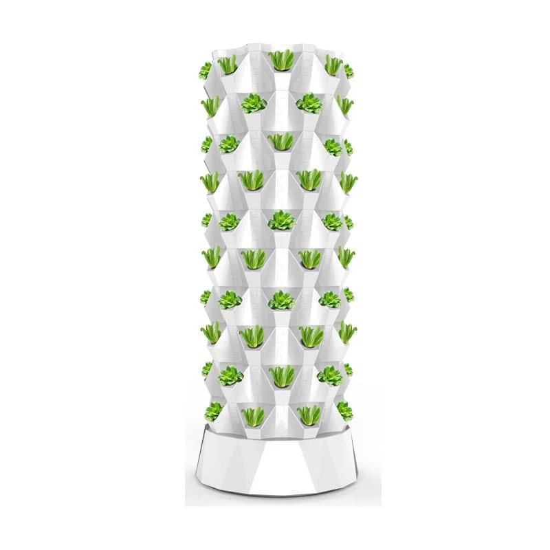 80 Planting Holes Vertical Hydroponic Tower Growing System