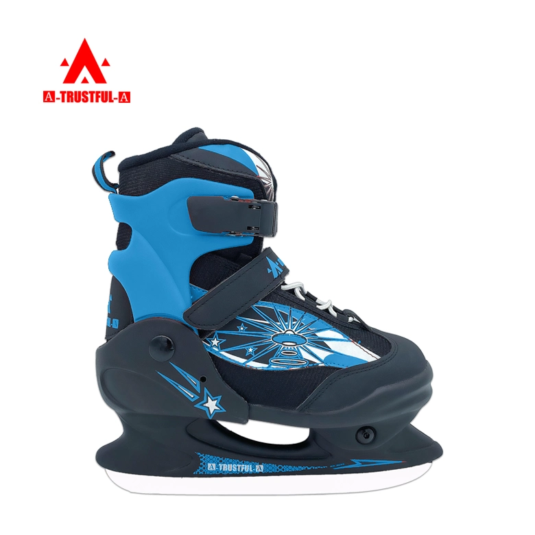 Custom High quality/High cost performance Children's Hockey Skates with Adjustable Beginner Ice Skate