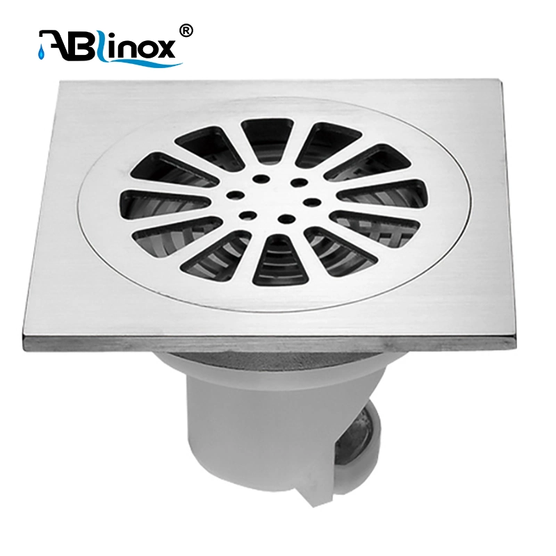 Hardware Part Stainless Steel Fashion Embedded Bathroom Floor Drain