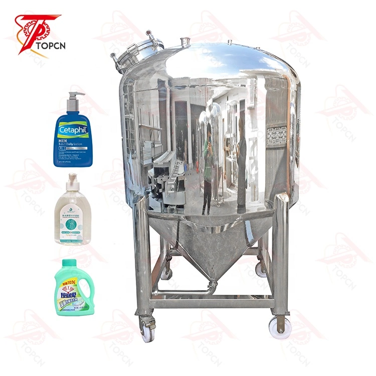 Chemical Stainless Steel Pressure Vessel Water Liquid Vertical Storage Tank