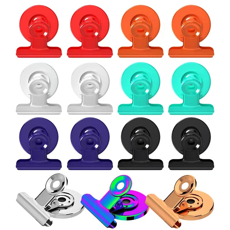 Wholesale/Supplier Haute Qualité Maison Bureau Petit Cadeau Aimant Rond Réfrigérateur Clip Magnétique Coloré Aimant