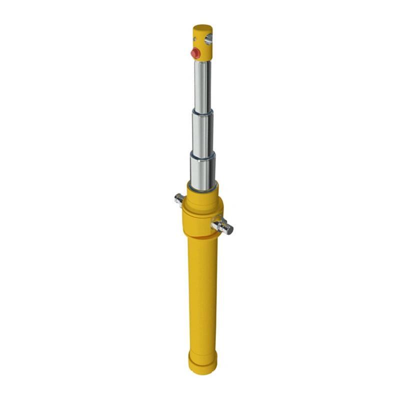 Race 13000 mm Telescopic Hydraulic Cylinder for Forklift Telescopic Lorry Crane