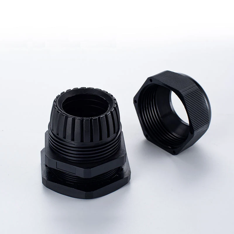 IP68 Waterproof Nylon Cable Glands Connectors with CE RoHS, Both Metric & Pg