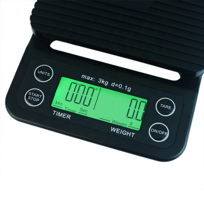 Multifunctional Kitchen Scale 3000g 1g Timing Coffee Scale