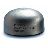 1" Carbon Steel Stainless Steel ASME B16.9 Fitting Cap