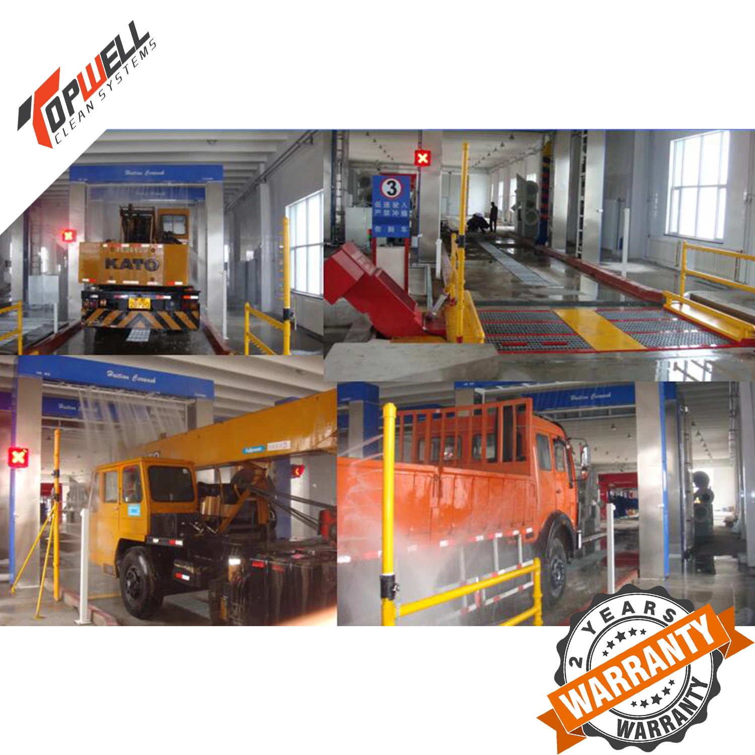 Full Auto Heavy Duty Wheel Wash Systems From Topwell Clean