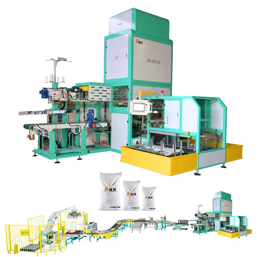 Jialong Fully Automatic Packing Machine PP Woven Bags for Grain Nuts Wheat Barley Oats Maize