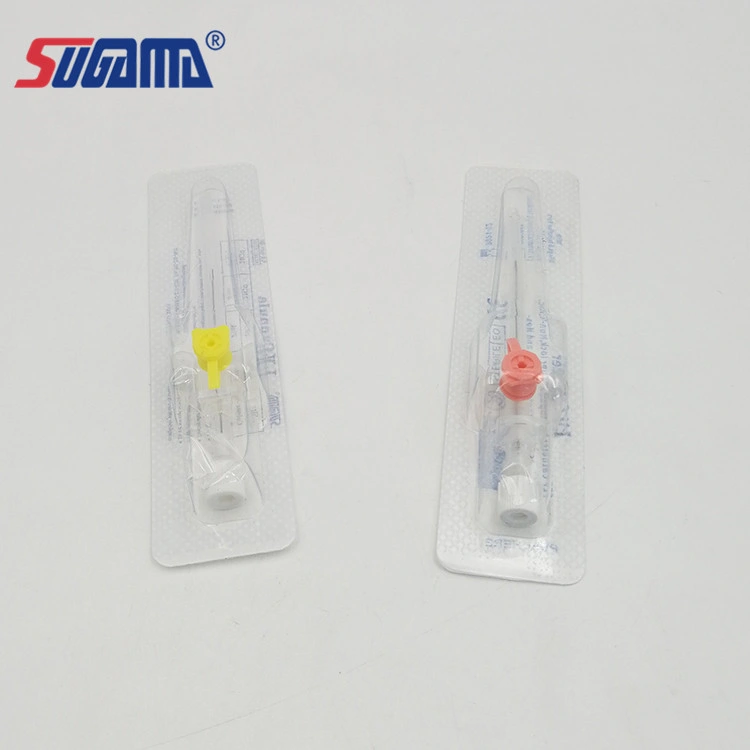 Medical Disposable Supplies Injection Needle Safety Pen Like Type I. V Cannula Catheter with Wing and Injection Port