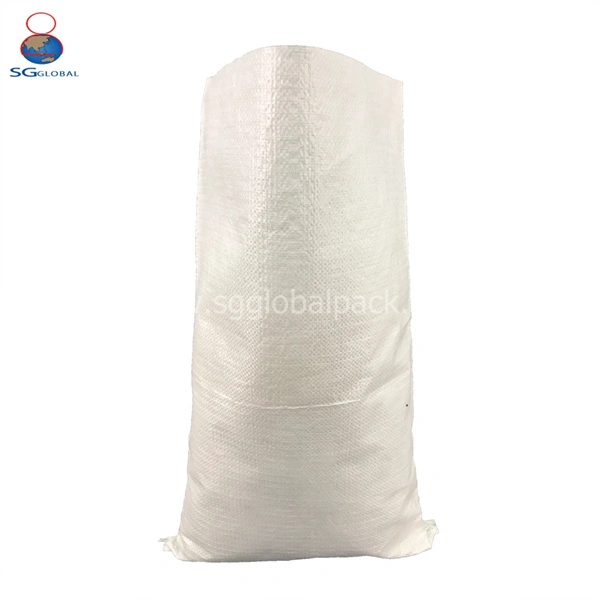 GRS SGS Approved Factory China Supply 10kg 25kg 50kg White PP Woven Bag HS Code