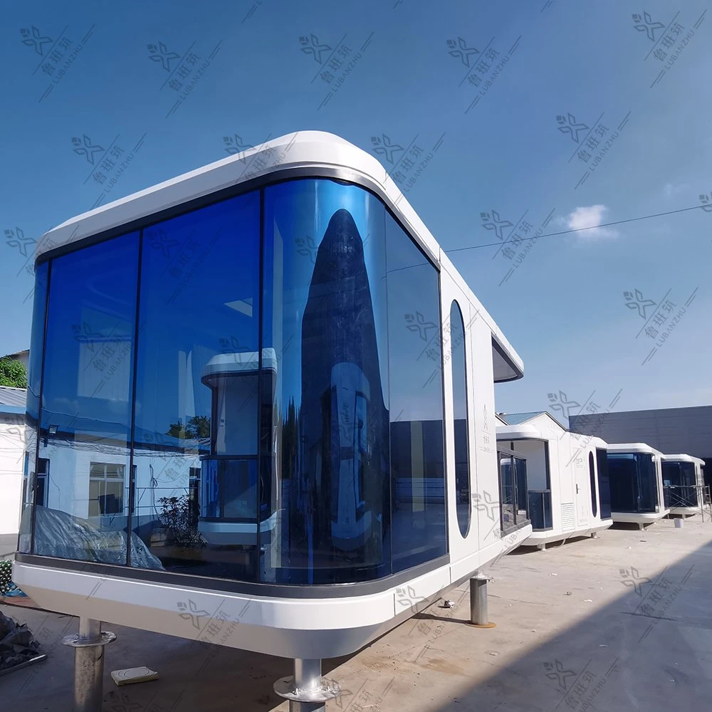 Light Steel Mobile House Modern Design Luxury Movable Container Capsule House