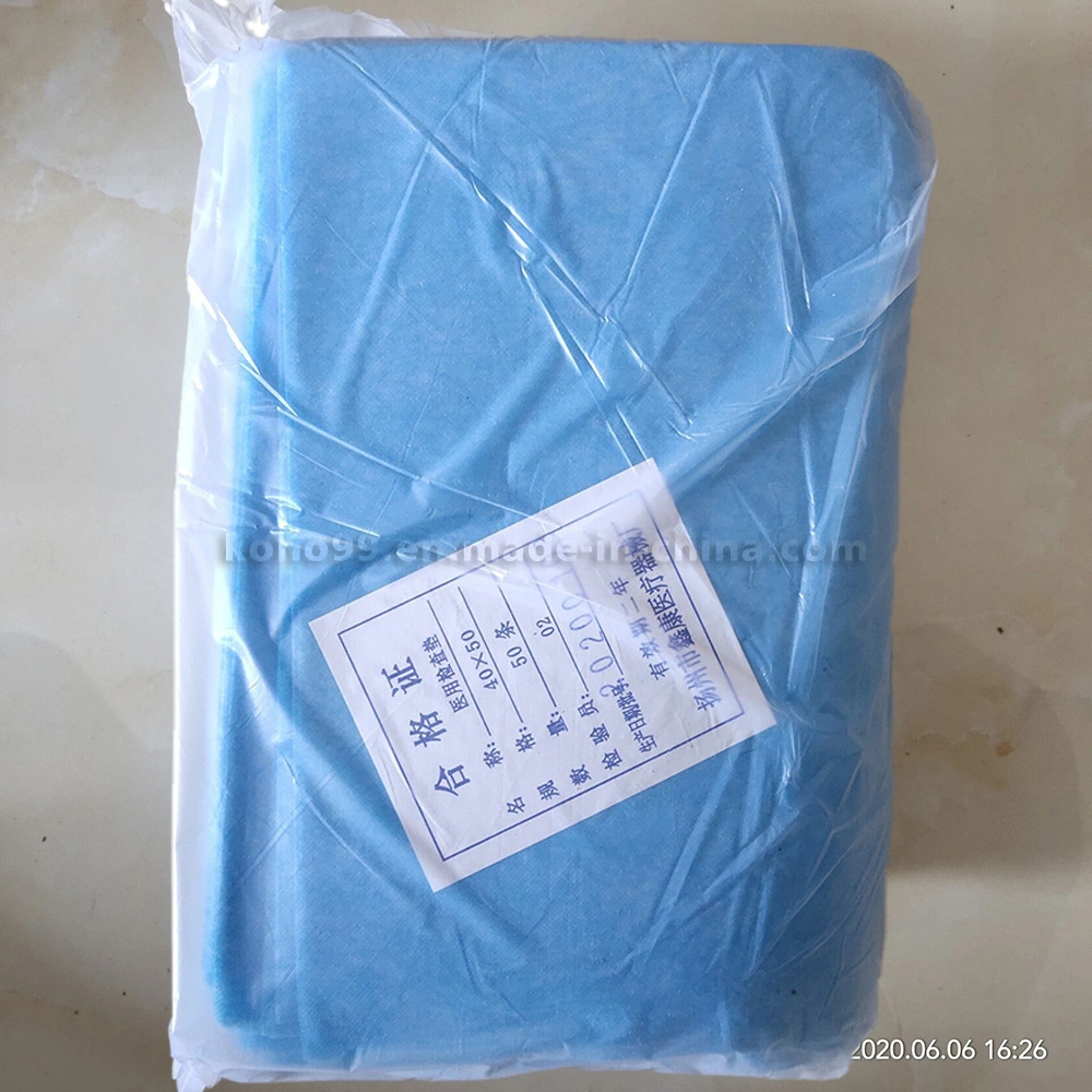 Eco Skin Friendly PP Nonwoven Sheet SMS Disposable Sheet