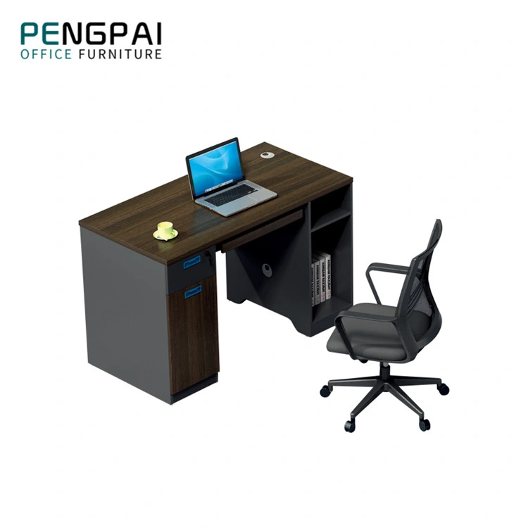 Pengpai Hot Selling Custom Color Walnut Wooden Table Computer Home Office Desk