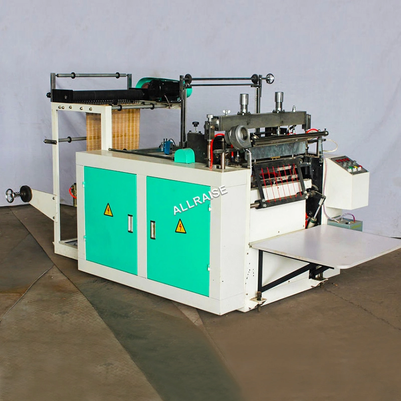 Film Into Plastic Bag Machine Plastic Bag Cutting Machine Price Bread Plastic Bag Making Machine