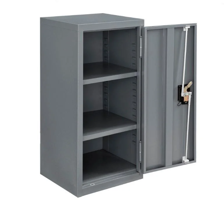 Armoire de classement en acier à porte simple en gros casier métallique pour Bureau Gym Home