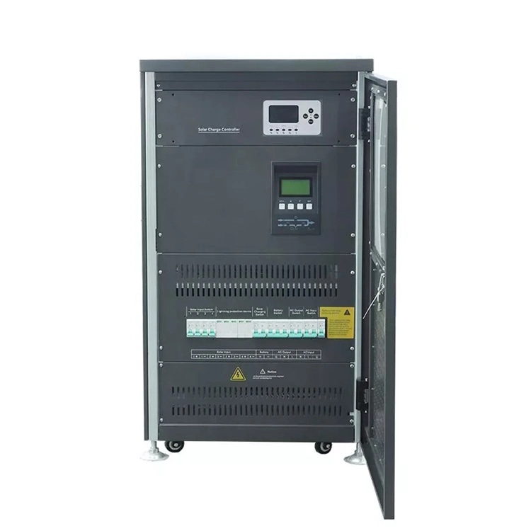 Bon prix de l'Onduleur monophasé 8kw 10kw 25kw faible fréquence hybride solaire onduleur avec contrôleur de charge MPPT