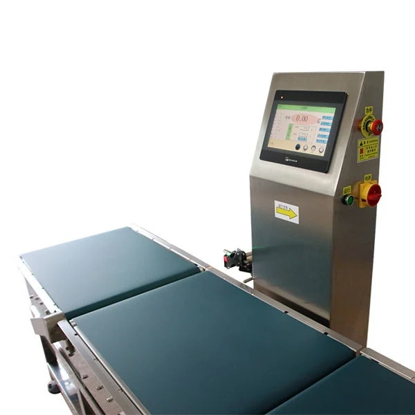 Verificar con el empujador Rejector Weigher