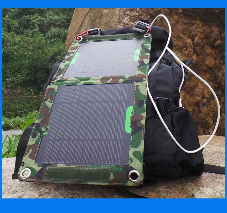 Зарядное устройство на солнечных батареях 7 Вт, 10 Вт, складывающееся, для мобильного телефона/ноутбука
