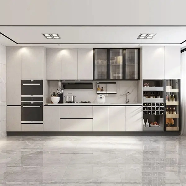 Xy Schnelle Lieferung American Custom Modular Modernes Design Home Kitchen Möbel Küchenschrank