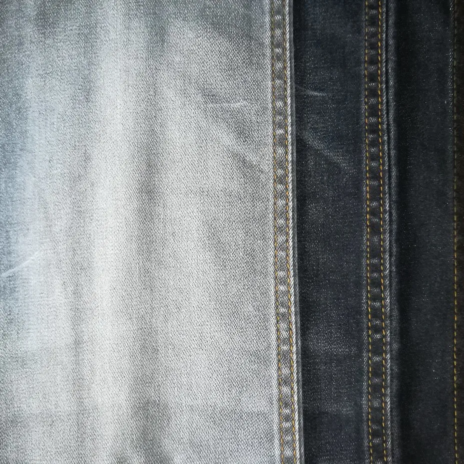 Cotton Sorbtek Spandex Warp Slub Denim Fabric