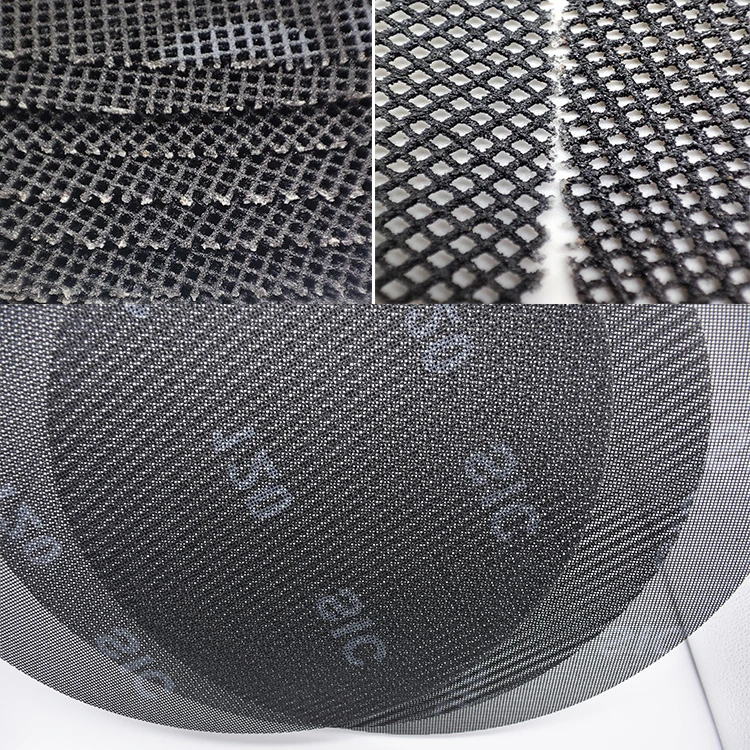 80#~1000# Screen Disc Abrasive Mesh Pad with High Polishing Finish for Car Body Repair Floor Grinding