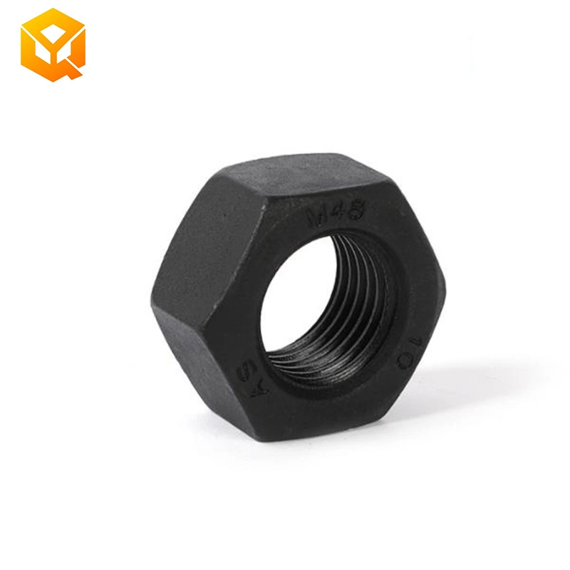 Grade 8.8 Steel DIN934 Black Hex Hexagon Nut