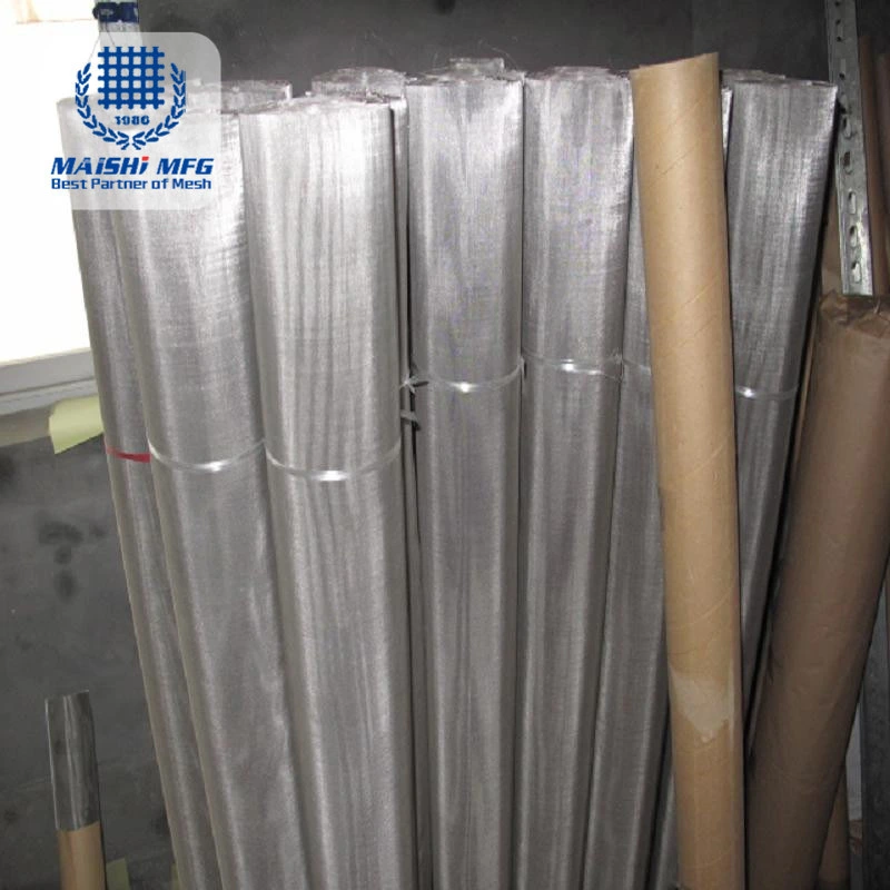 Customized Width and Length Stainless Steel Wire Mesh Woven Net