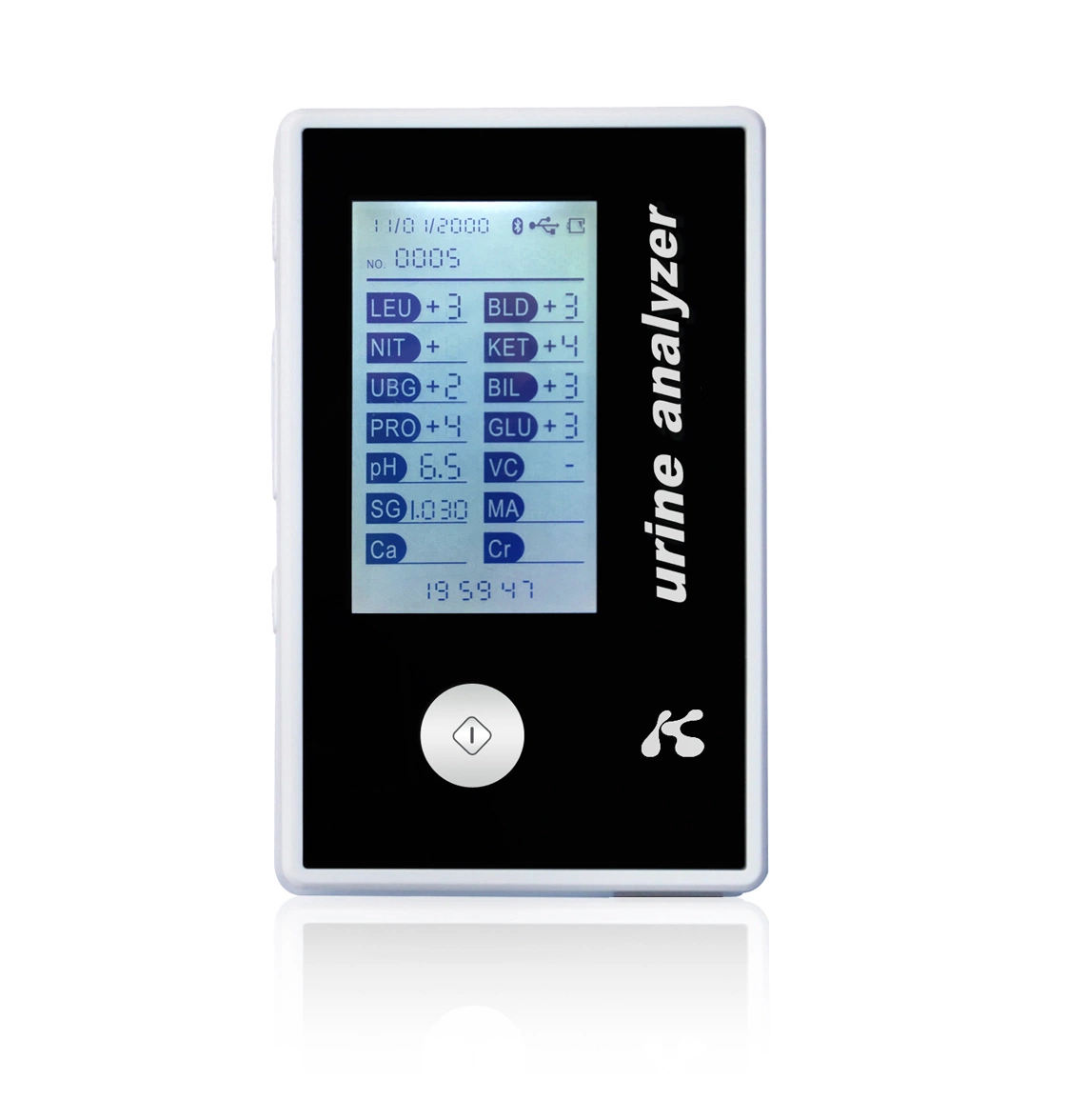 Hcu02-2 CE Approved Family Use 14 Parameters Bluetooth Urine Analyzer with Scattering Spectrum for Hospital