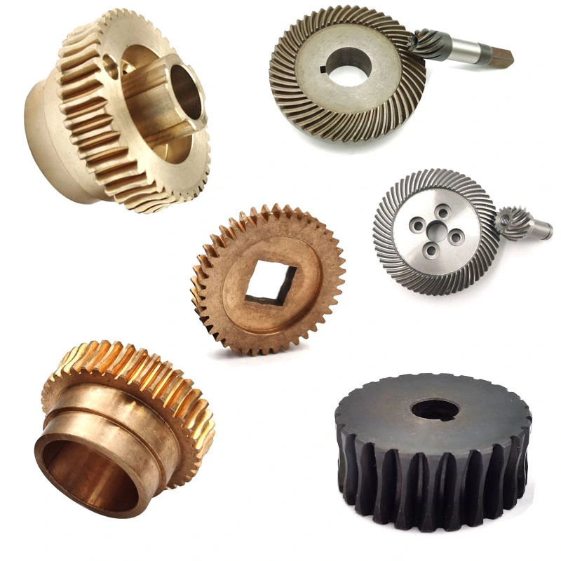 Kundenspezifisches Helical Gear Des Messingwürmers Mit Hoher Präzision