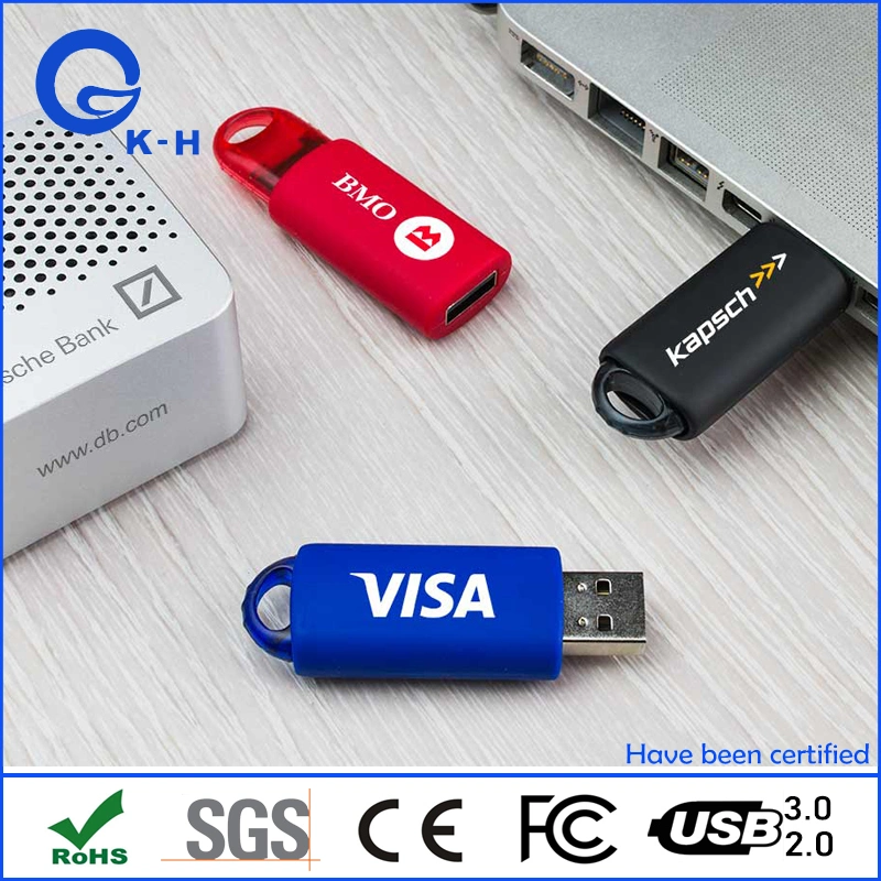 Spring Loaded USB Flash Memory Driver 4GB 8GB 16GB