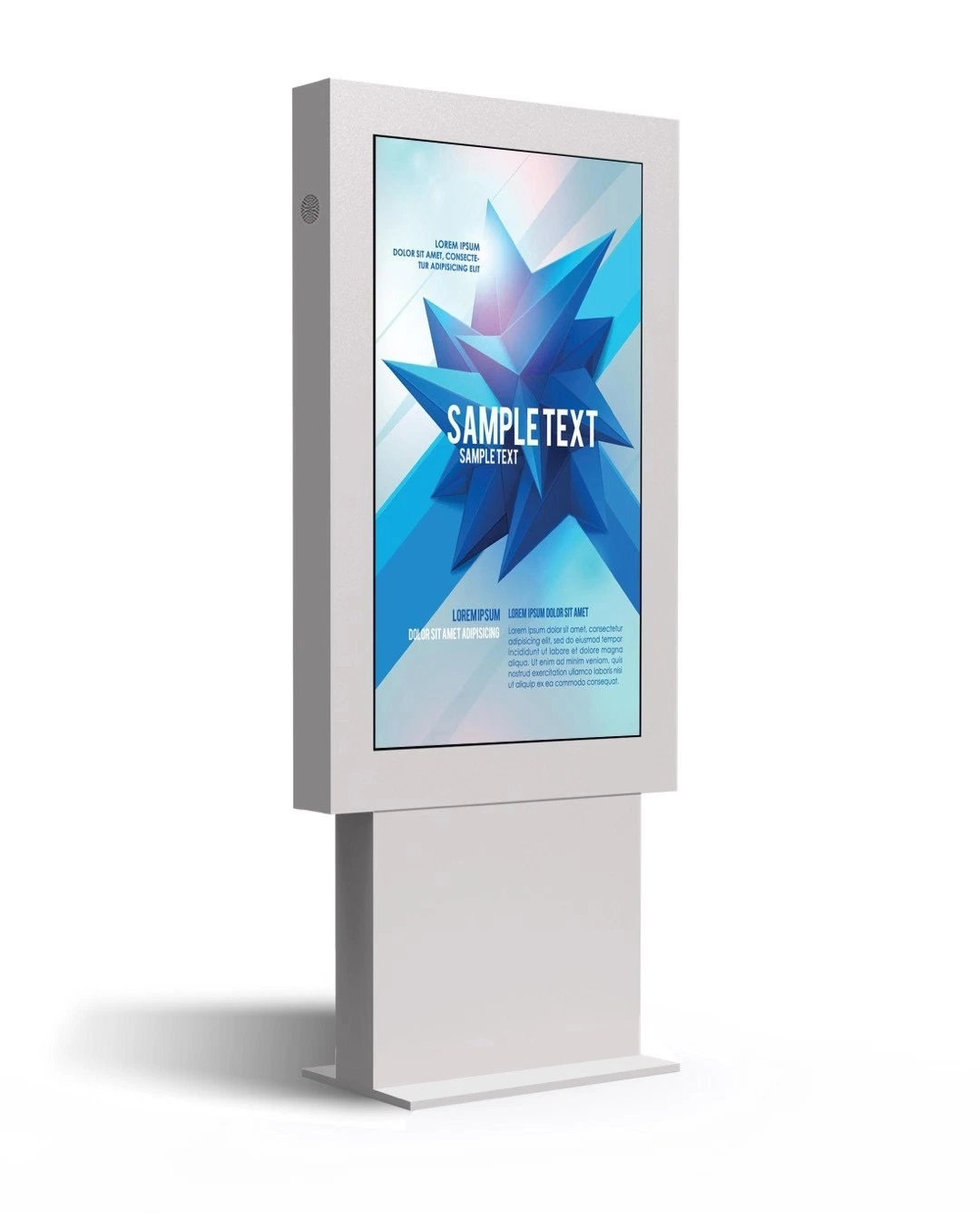 Waterproof Outdoor 55-Inch Digital Signage Touchscreen LCD Screen